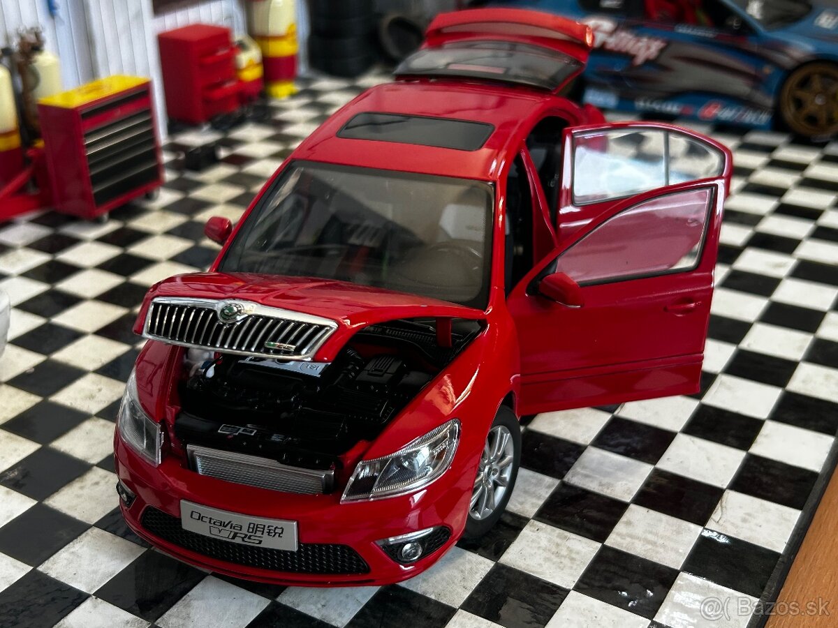 Skoda octavia 2 rs 1:18 paudi - 2