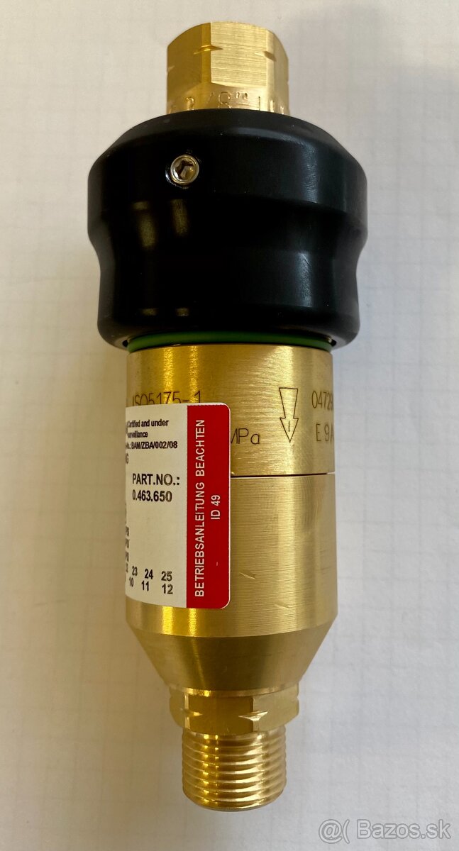 Suchá predloha - DS 2000 - kyslík + acetylén - 2