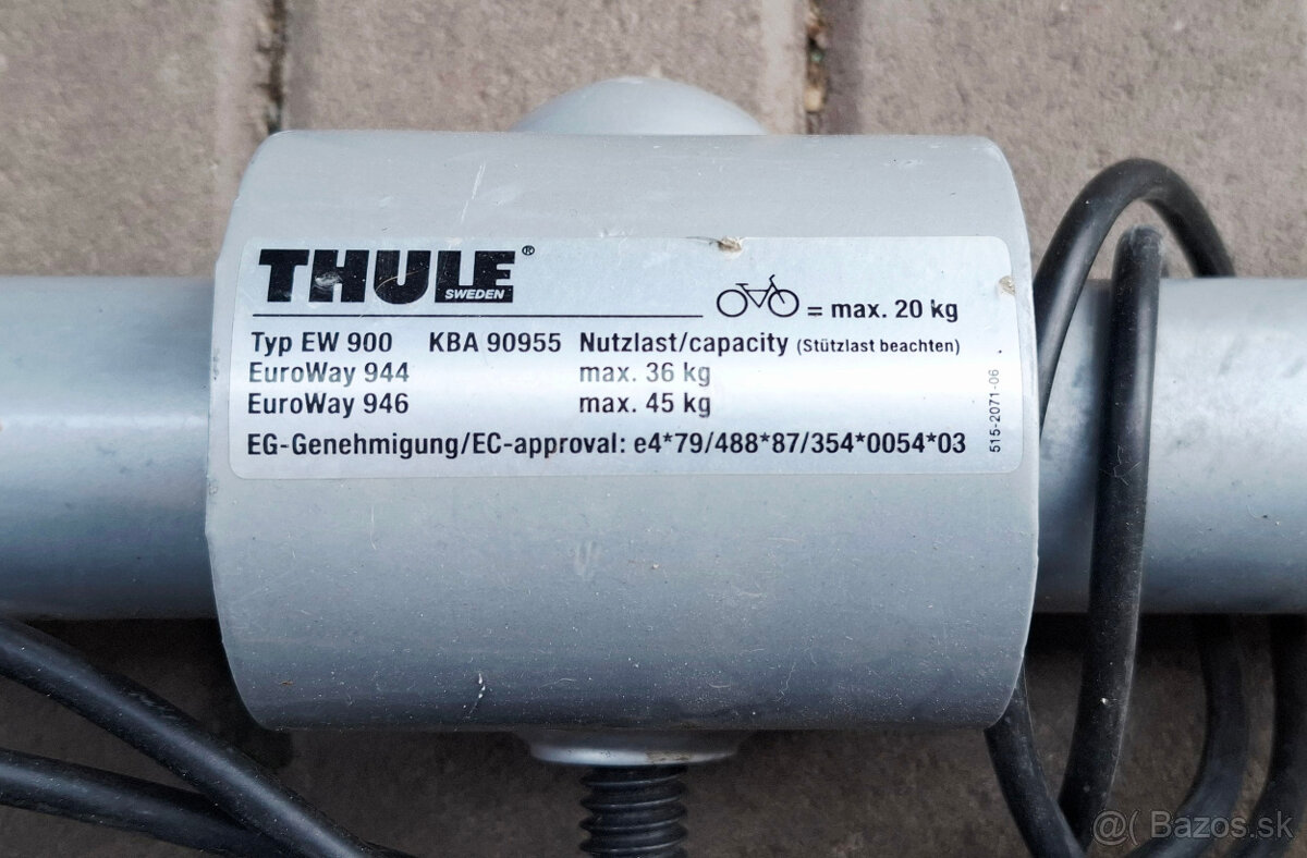 Predam nosič dvoch bicyklov Thule na tažne - 2