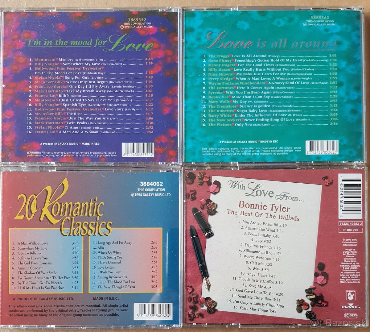 Hudobné romantické CD - 2