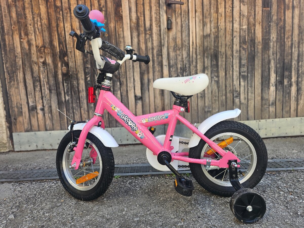 Detský bicykek ARCORE PINK 12" - 2