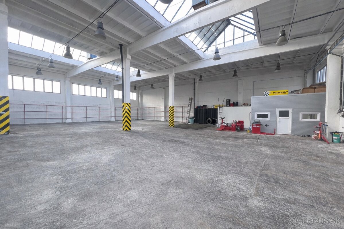 Prenajom skladovej haly v Prievidzi - 2