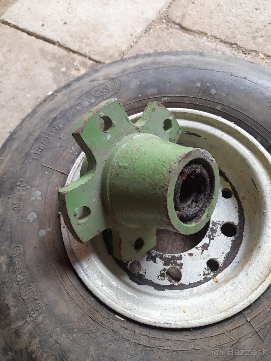 Naboje + KOLESA 6,00-9 - 2