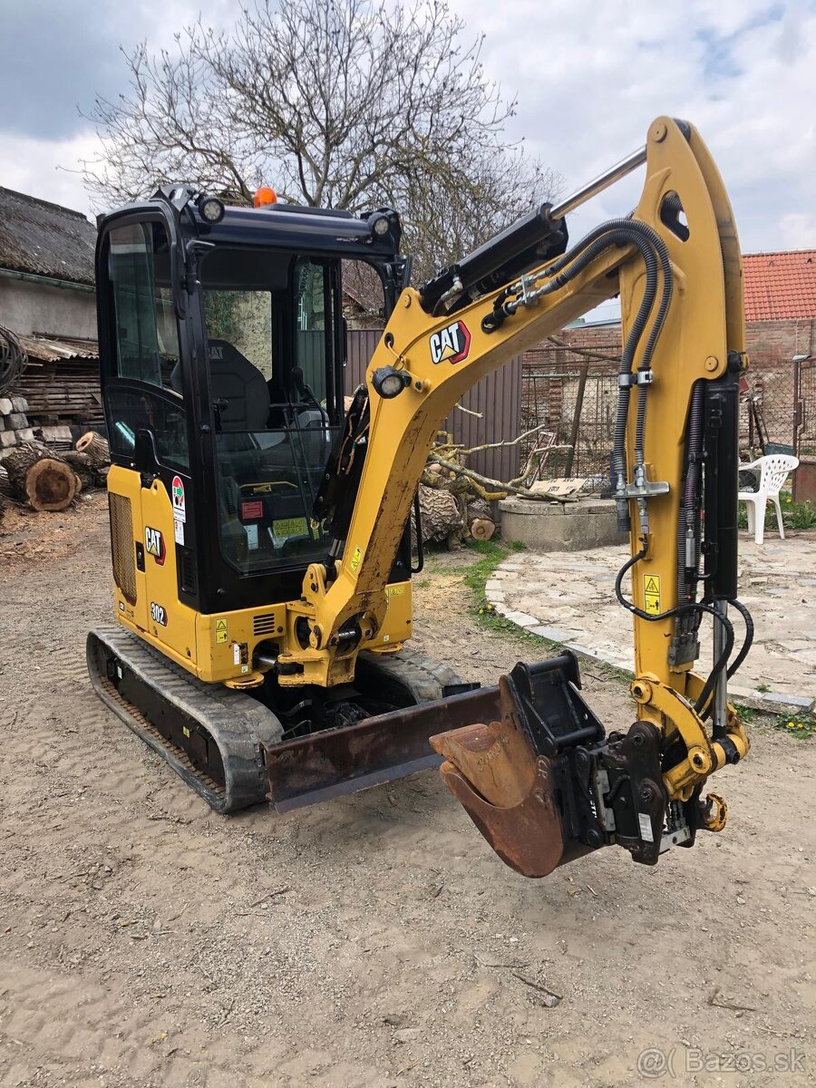 Minibagr CAT 302 CR POWERTILT - 2