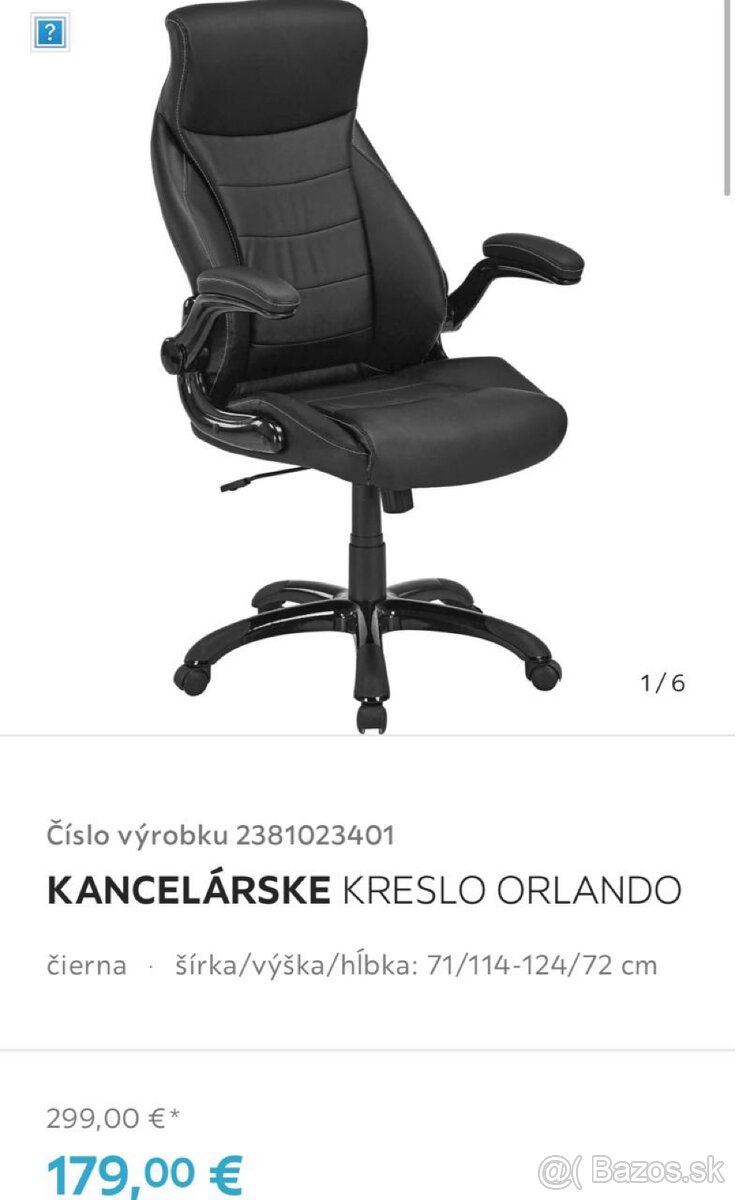 KANCELÁRSKE KRESLO - 2