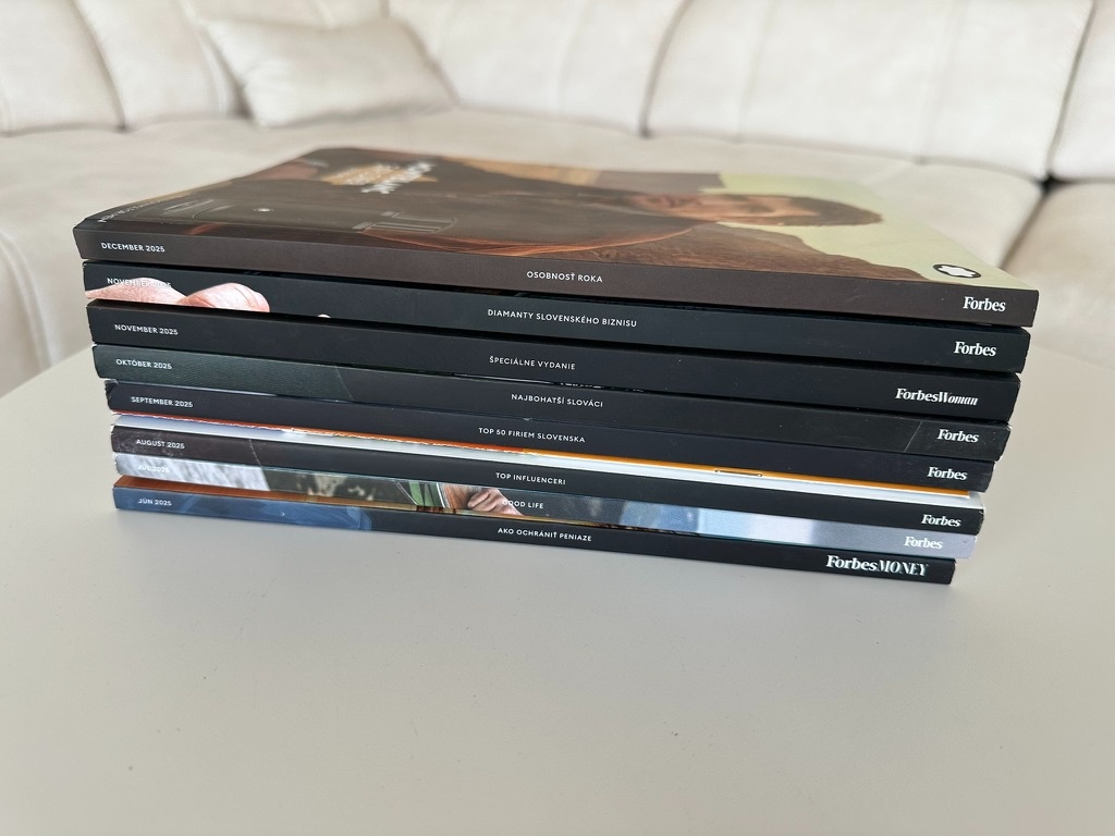 Forbes - viaceré kompletné ročníky - 2