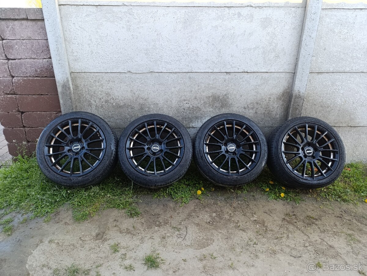 Predám hliníkové disky AUTEC V8017 R17 - 2