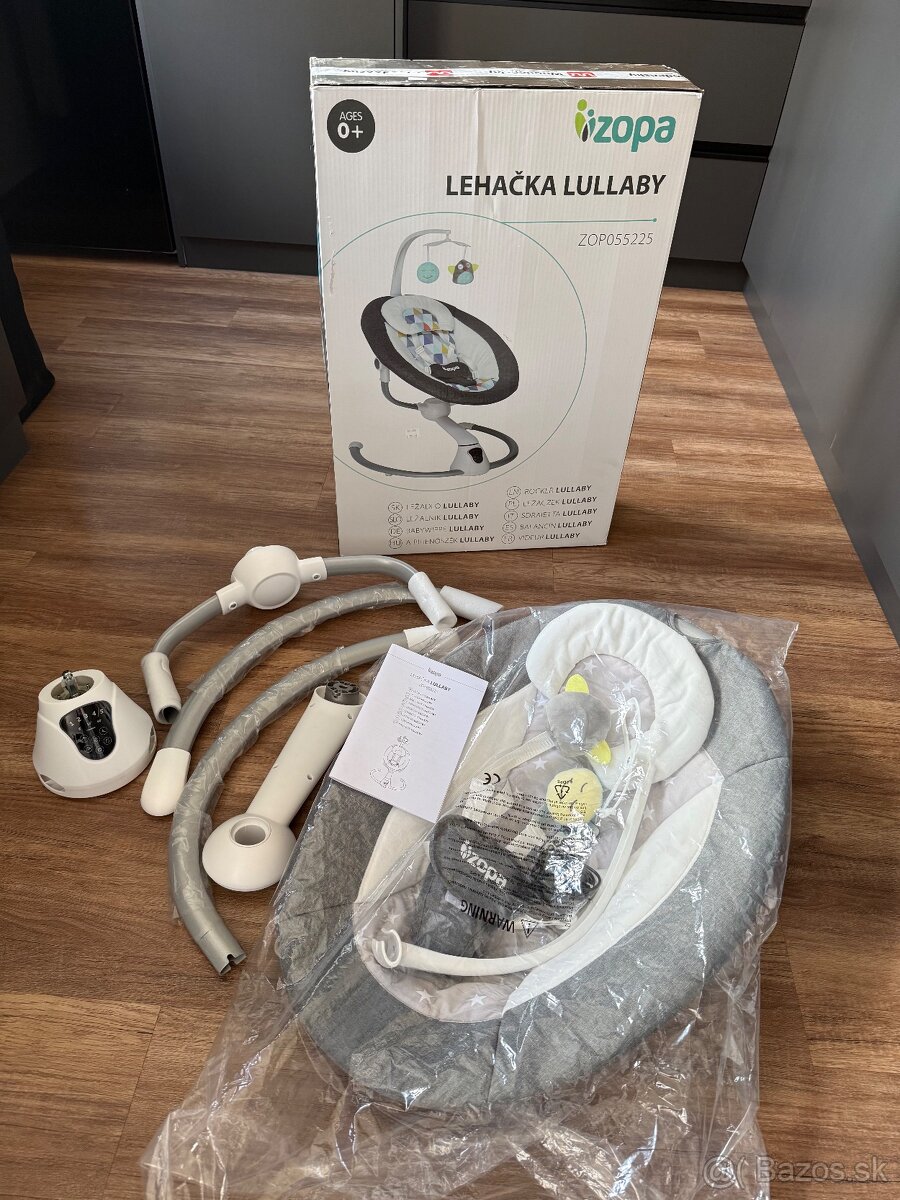 👶✨ HOJDAČKA ZOPA LULLABY – LEN 55 € ✨ - 2
