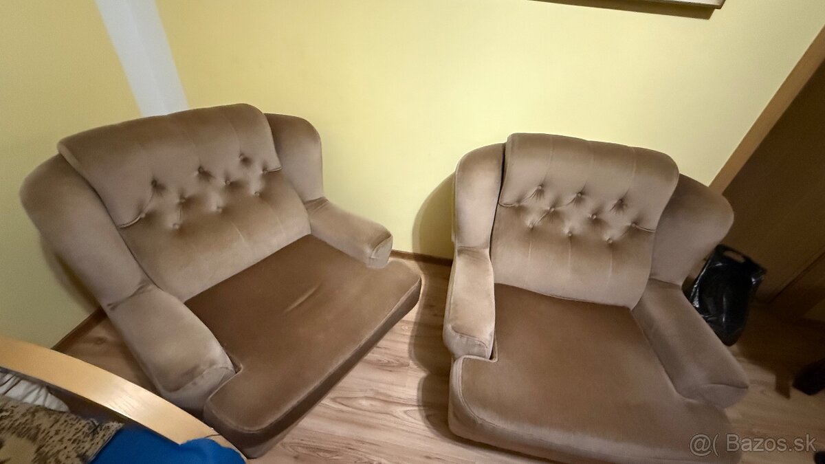 Gauč + 2 kresla - 2