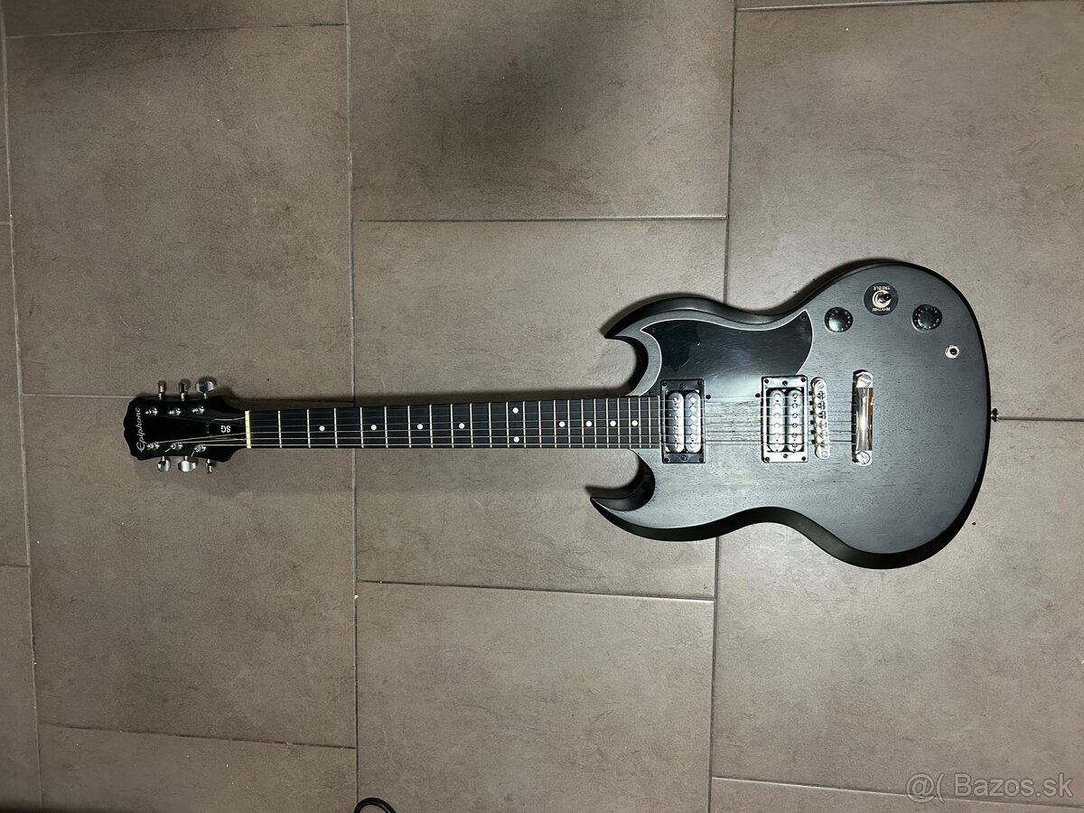 Elektrická gitara Epiphone SG + Fender Frontman 10G - 2