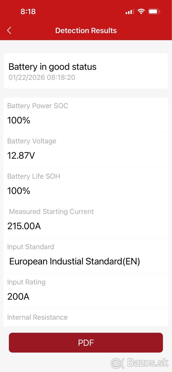 Akumulátor 200A 13Ah EXIDE - 2