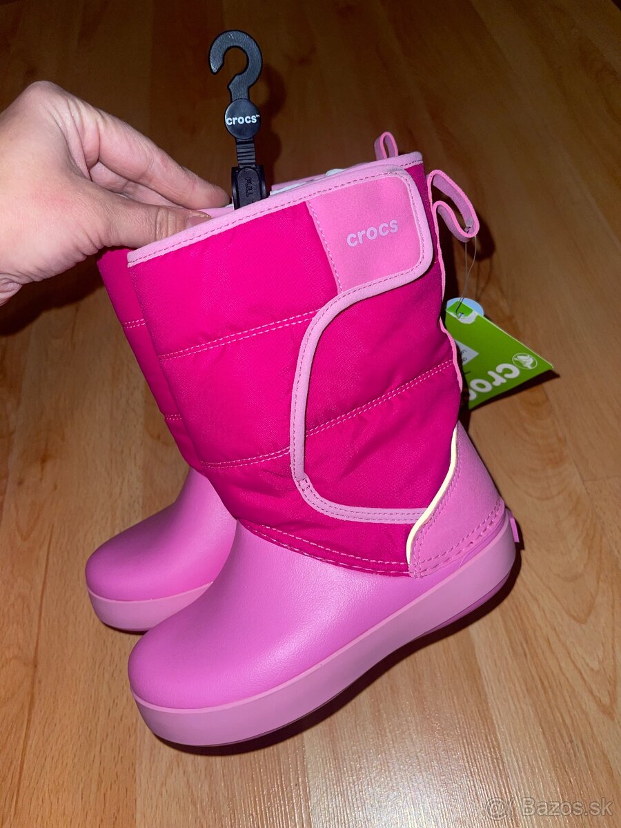 Dievčenské čižmy Crocs - 2