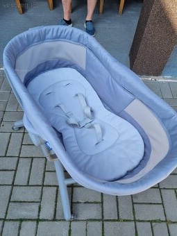 chicco polohovateľná postieľka/kresielko/stolička - 2