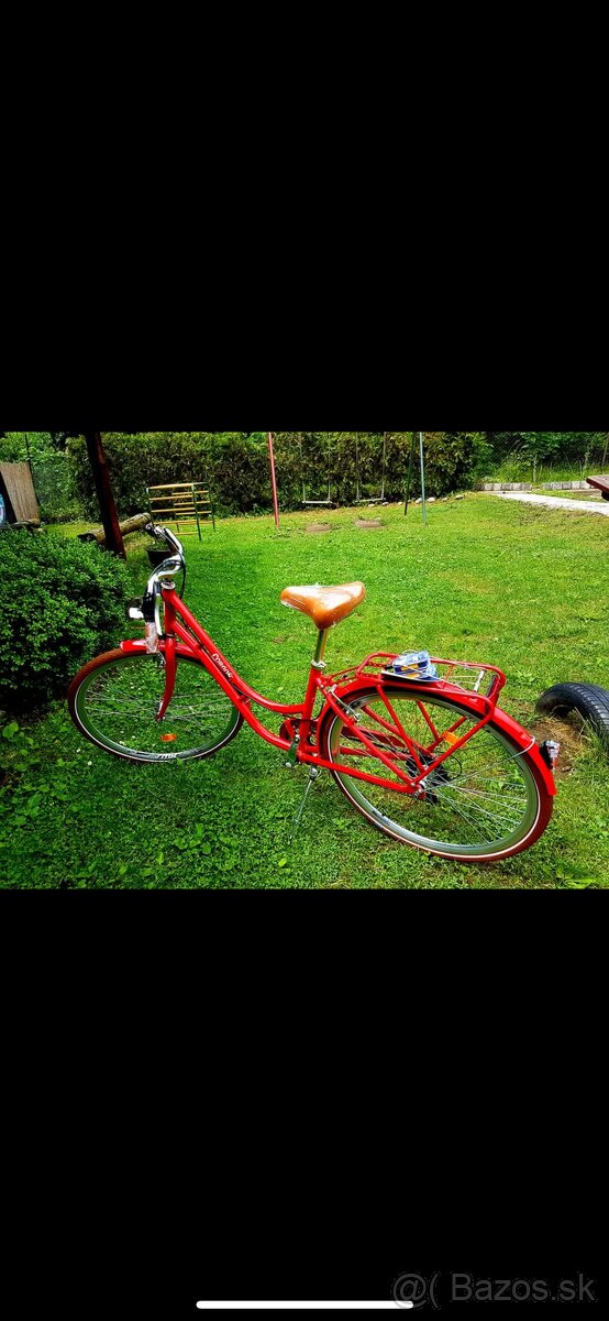 Retro mestský bicykel - 2