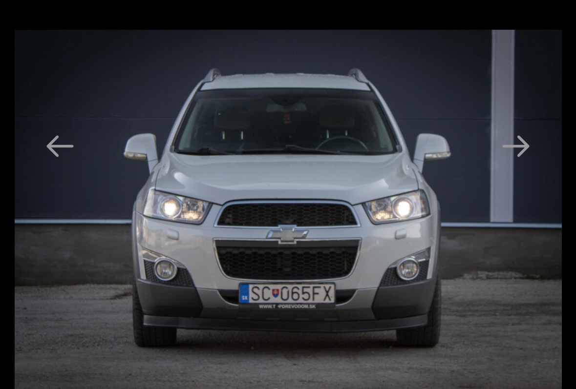Predam chevrolet captiva - 2