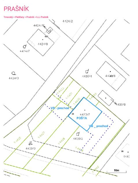 Na predaj samostatne stojaca budova - obec Prašník/Piešťany - 2