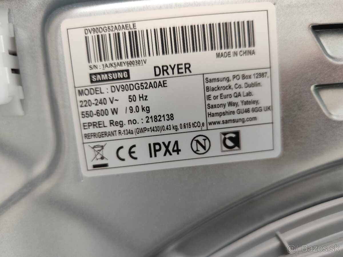 Sušička bielizne Samsung - 2