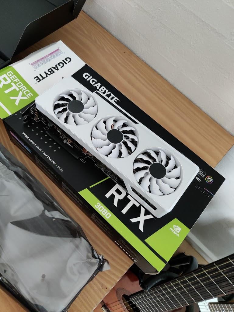 GIGABYTE RTX 3080 VISION 10GB OC, - 2