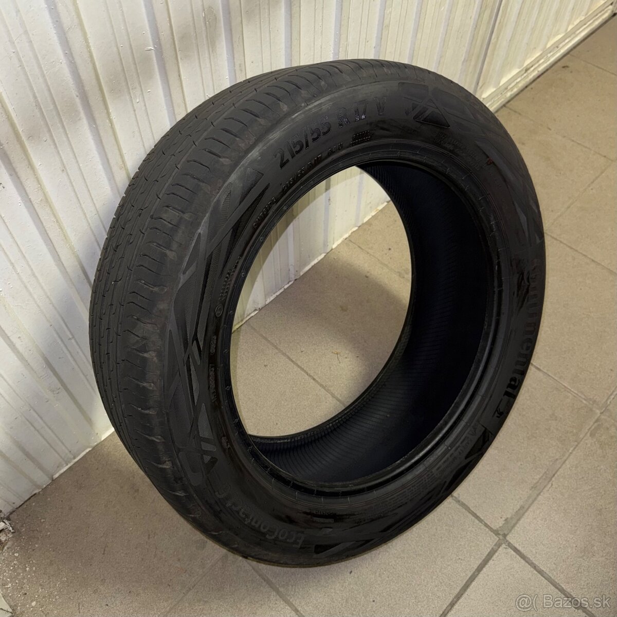 PREDAM letné pneu CONTINENTAL 215/55-17 (99% stav) - 2