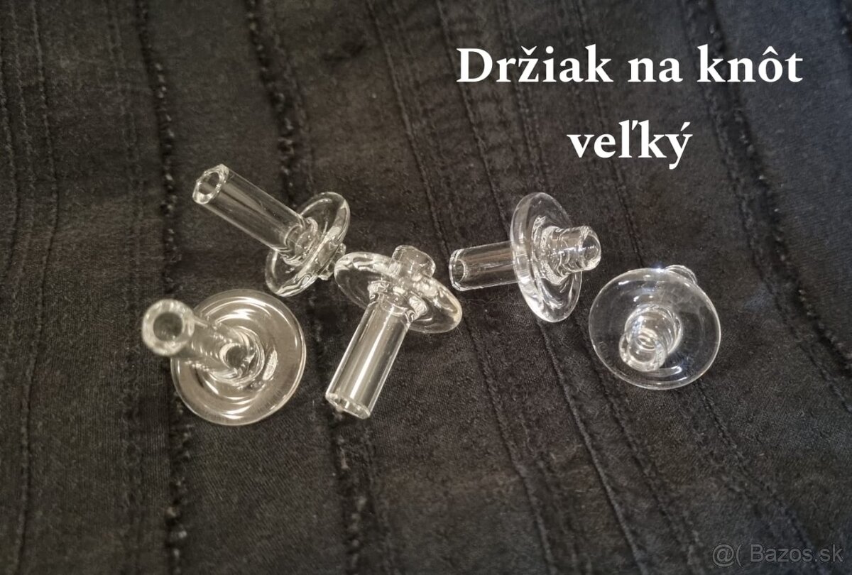 Sklenené držiaky na knôty - 2