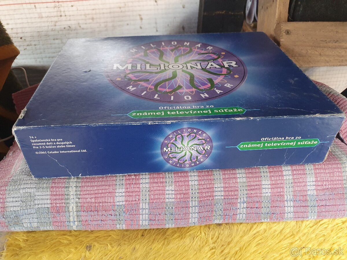Milionár spoločenská hra 2001 - 2