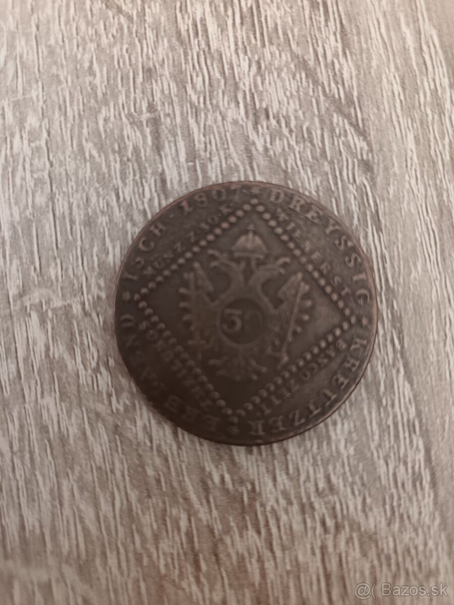Predám mincu grajciar 30 A 1807 - 2