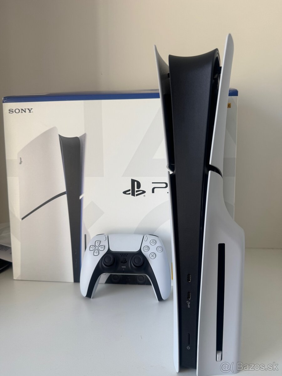 Playstation 5 slim s mechanikou 1TB v záruke - 2