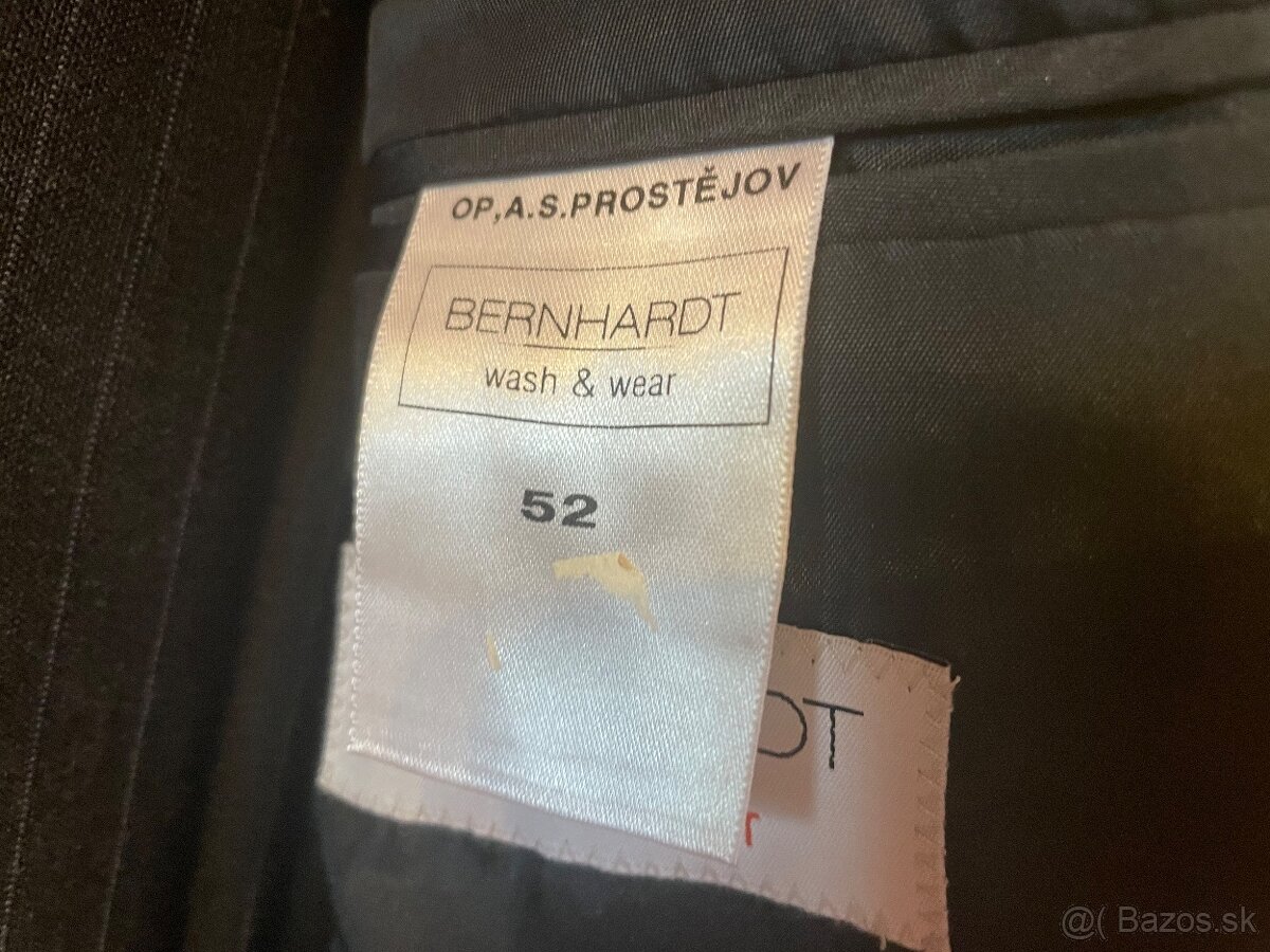 Pánsky oblek sivý Bernhard OP Prostêjov - 2