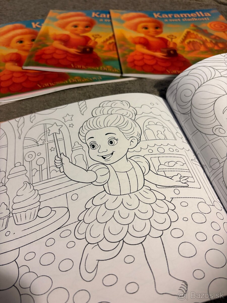 Karamella a svet sladkostí-interaktívna kniha pre deti - 2