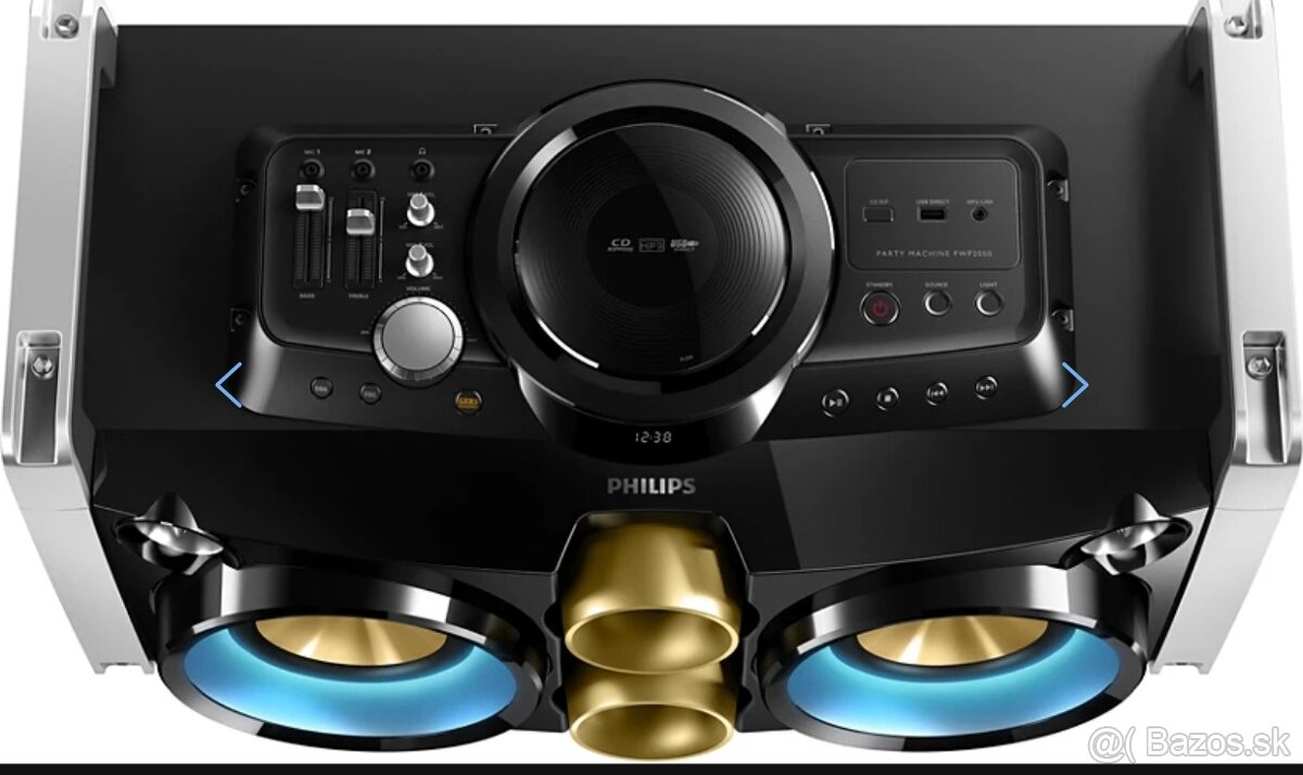 Predam philips FWP-2000 hifi system 300w ako novy malo pouzi - 2