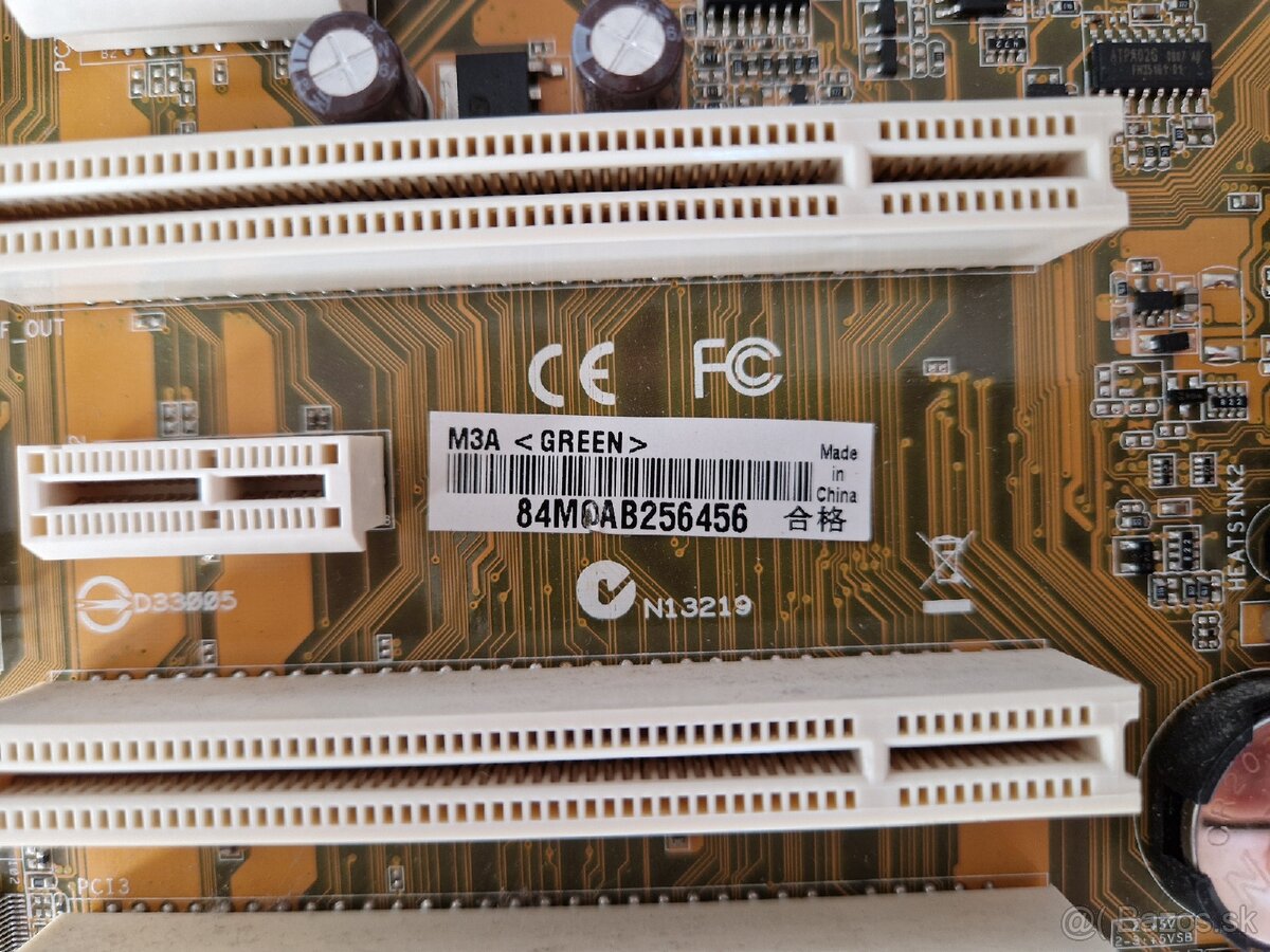 ASUS M3A Green, socket AM2+ , DDR2 - 2
