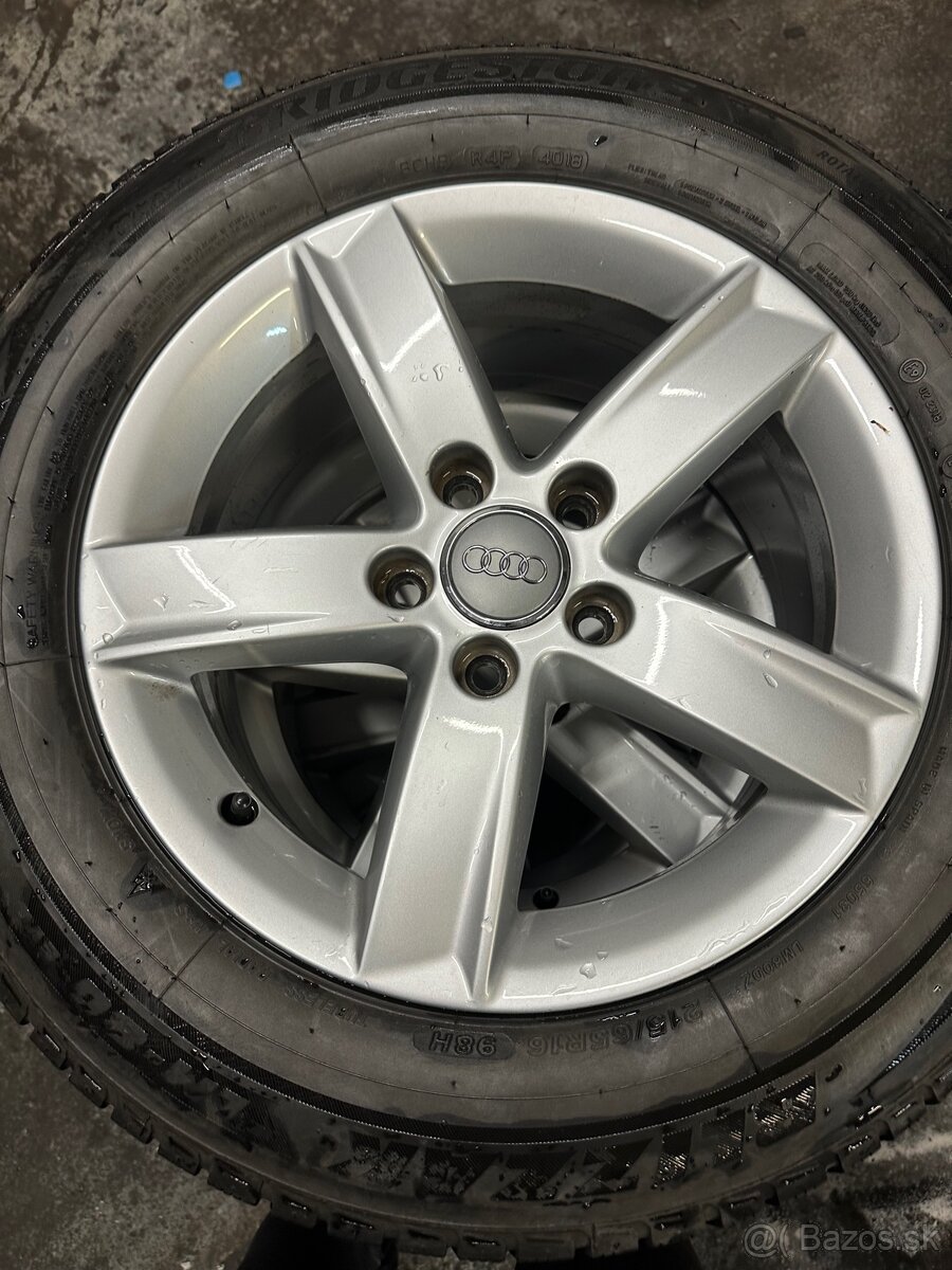 Alu disky R16 5x112 Et50 6.5J Seat Škoda Audi Volkswagen - 2