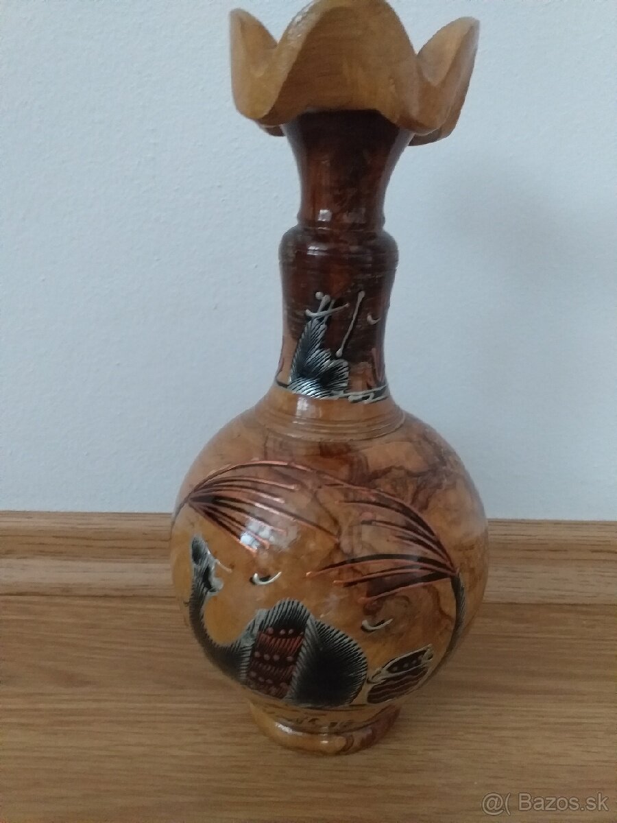 Drevená váza - 2