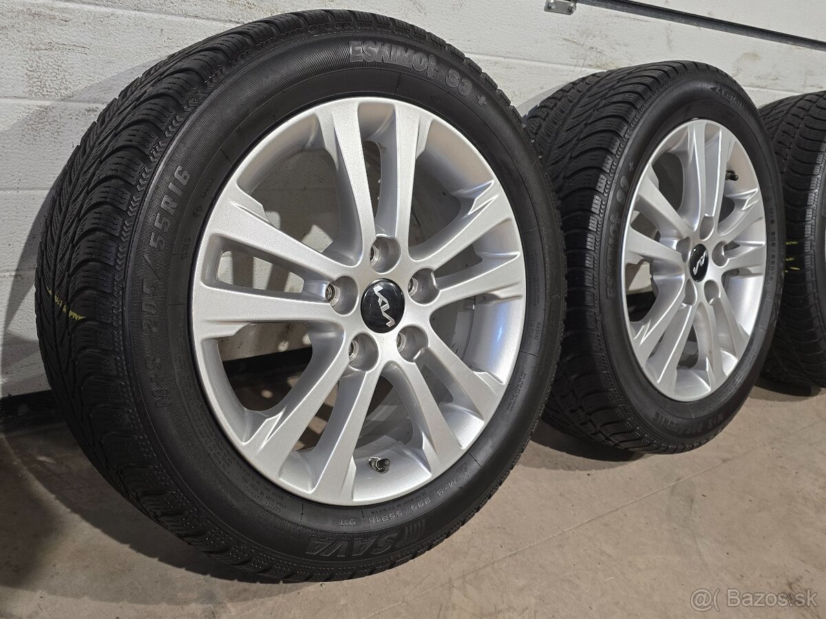 Zimná Sada KIA/HYUNDAI 5x114,3+Sava 205/55 R16 - 2