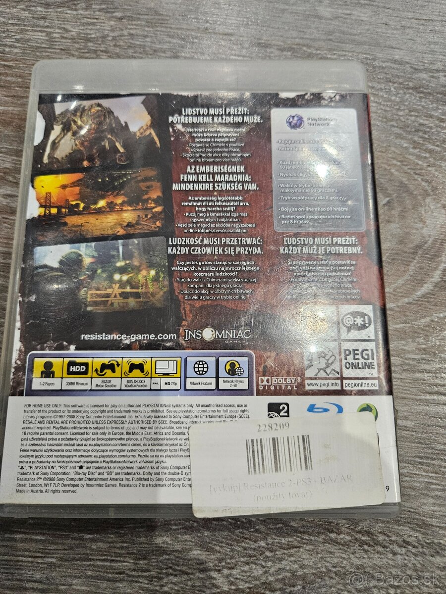 Resistance 2 PS3 10e - 2