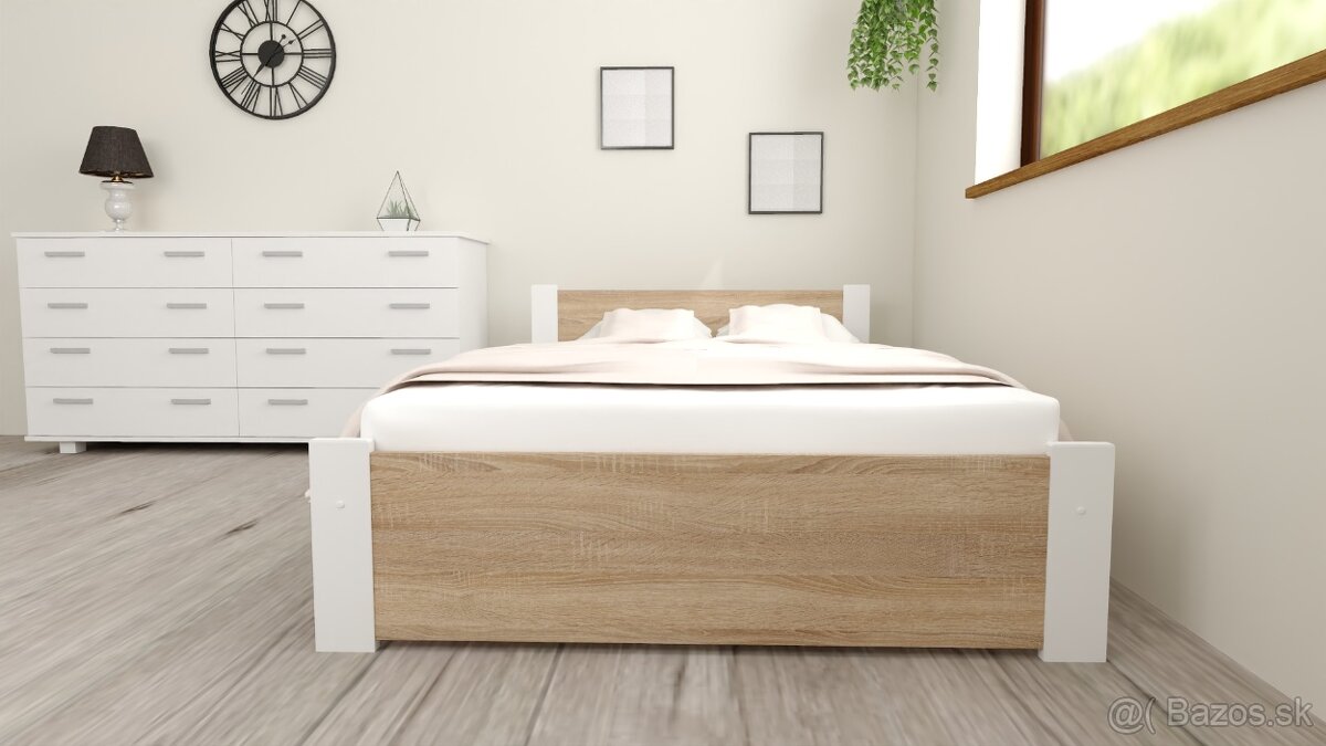 Manželská posteľ 160x200+rošt - 2