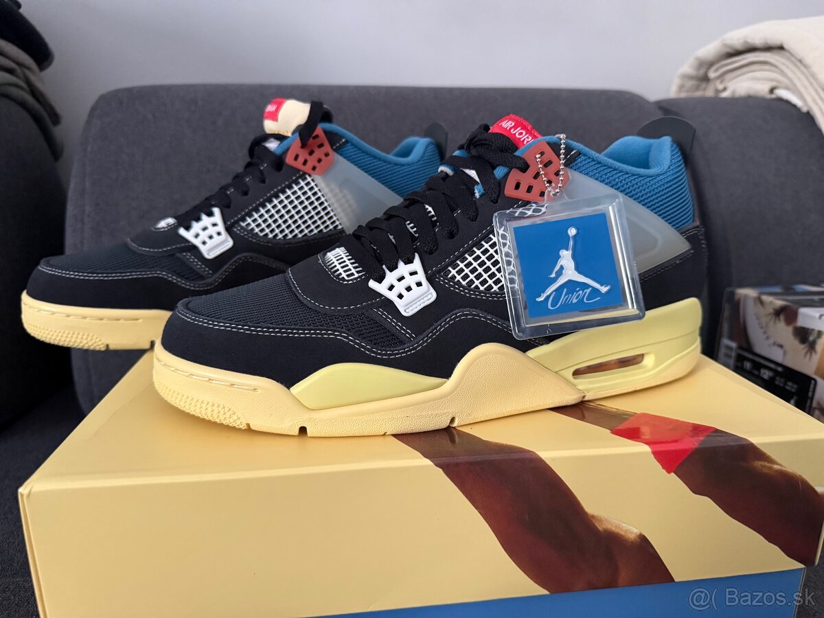 Jordan 4 Retro SP "Union - Off Noir" - 2