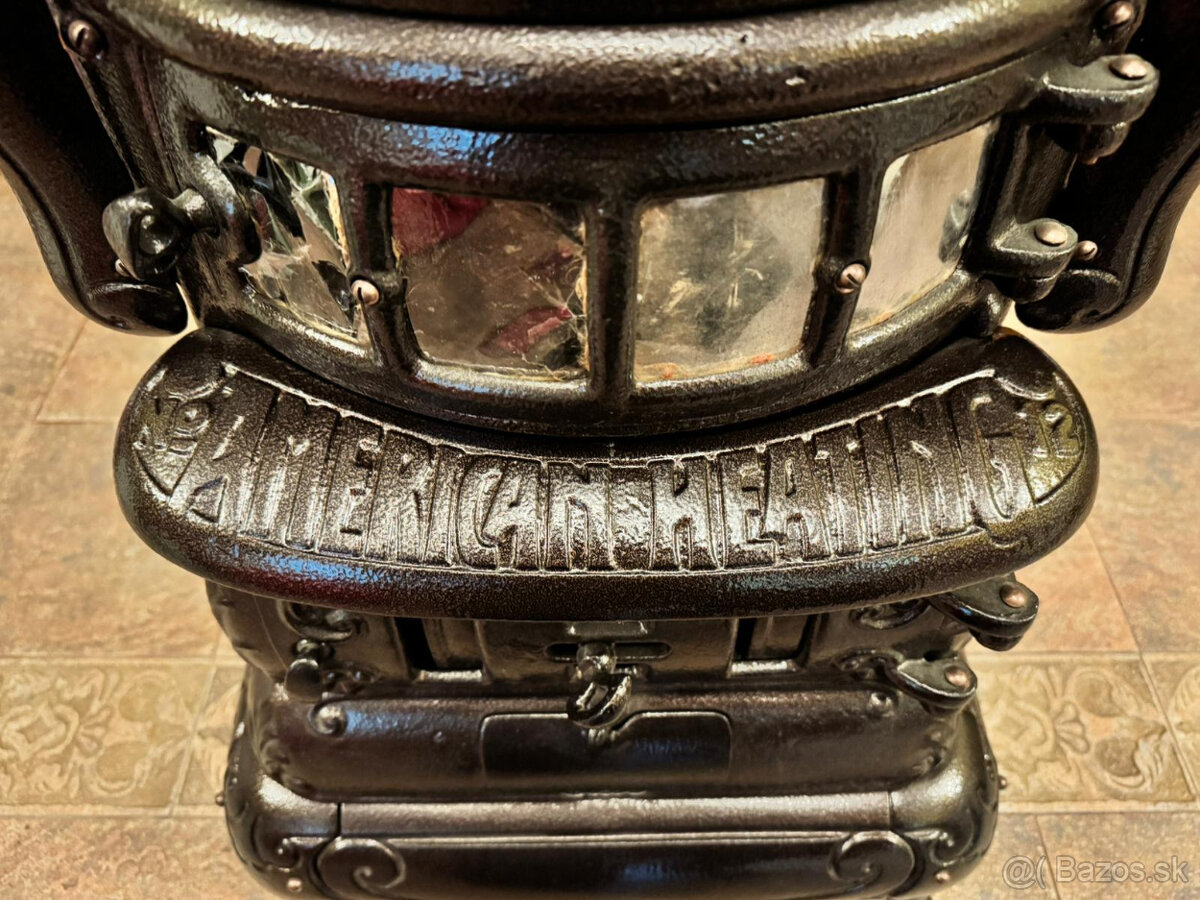 Starožitná pec AMERICAN HEATING, prel. 19./20. storočia - 2