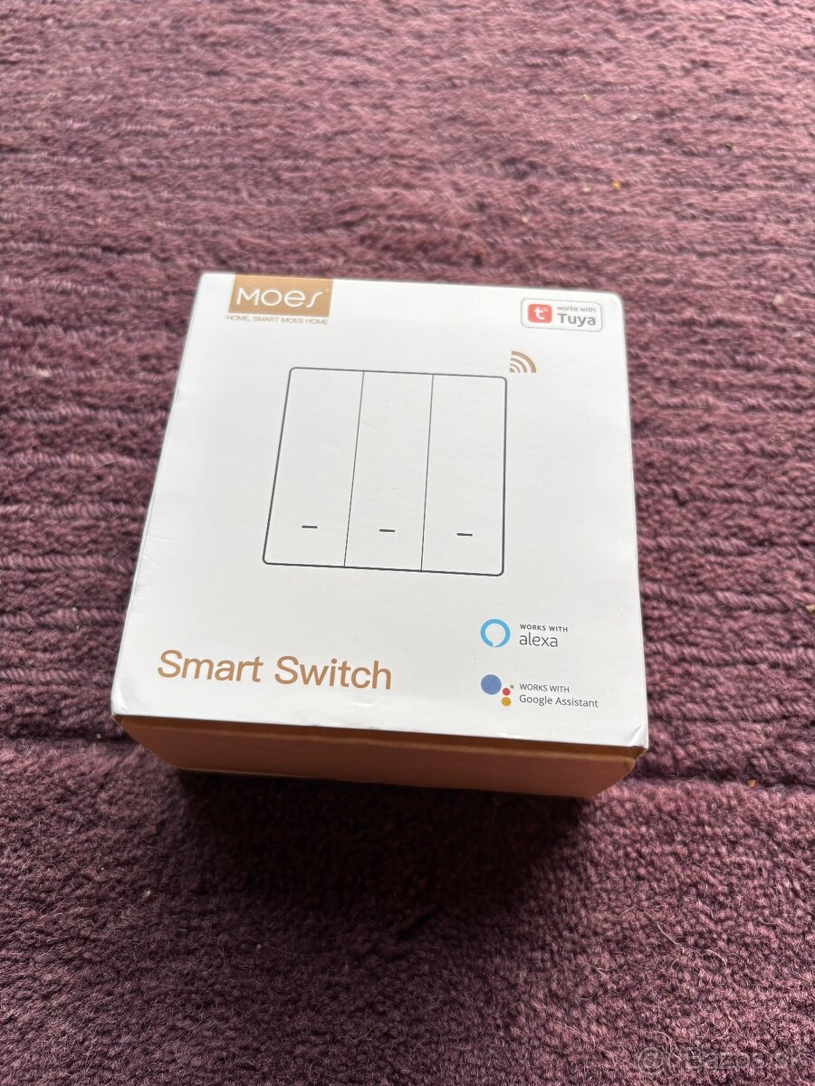 Smart vypínač moes zigbee - 2