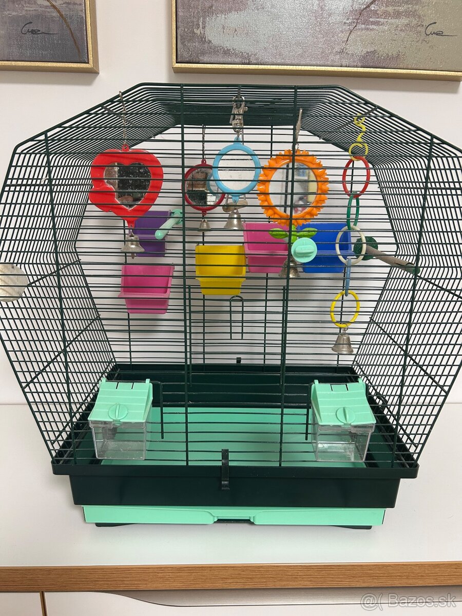 Predám klietky s množstvom doplnkov - 2