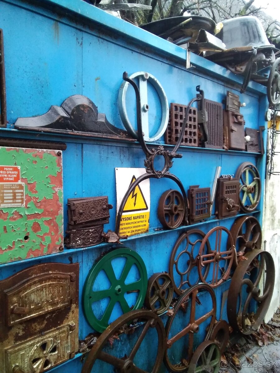 Predám liatinové mriežky, dvierka.. - 2