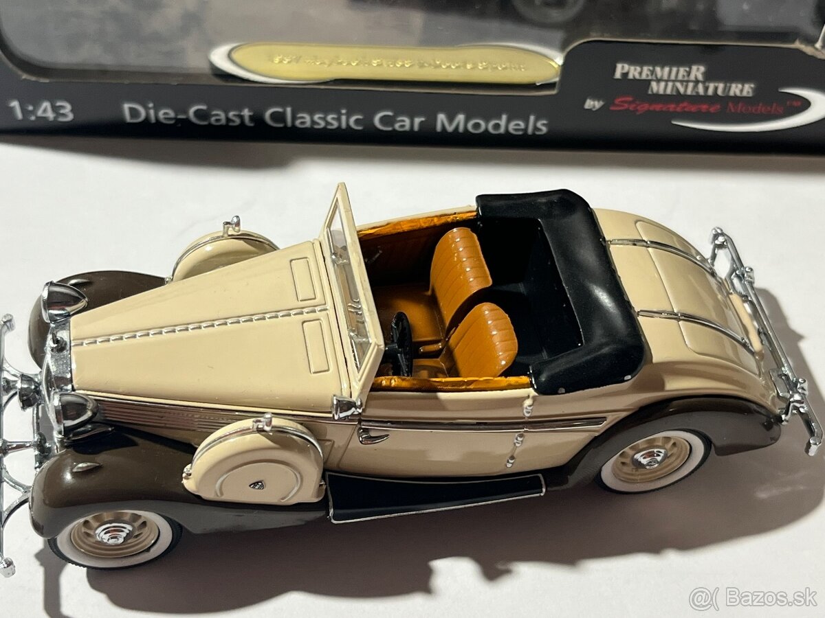 Modely autíčiek 1:43 - 2