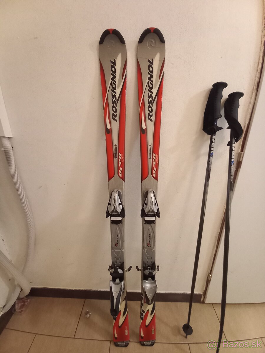 Pánske Lyže,lyžiarky a palice - 2