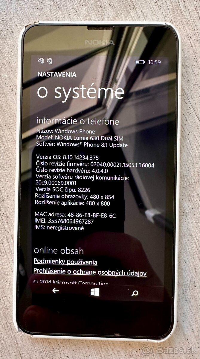 Microsoft Lumia 630 - Dual SIM - Použivaná plne funkčná - 2