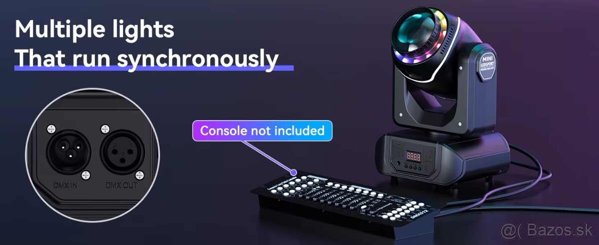 Rotačná hlava 120W / 2x - 2