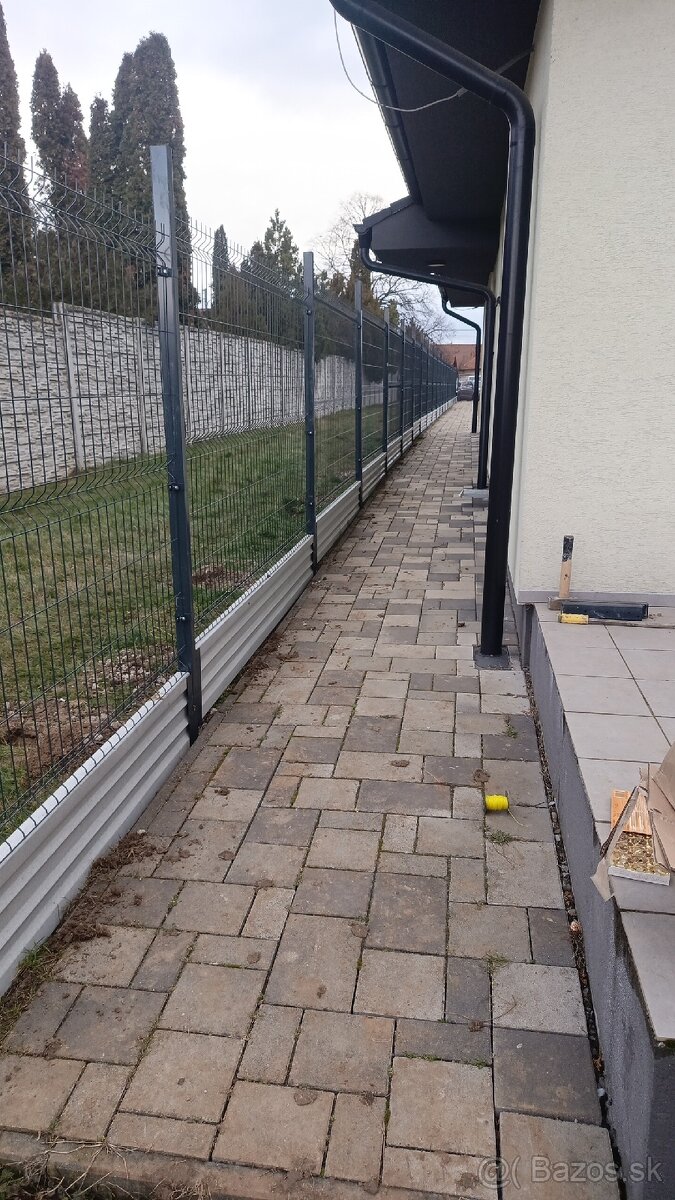Montáž oplotenia na kľúč - 2
