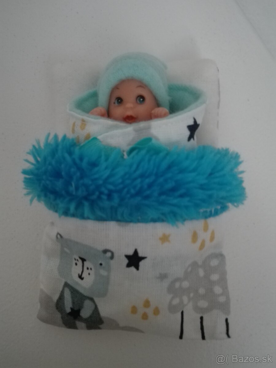 Fusaky a perinky pre Barbie bábätká (7-8 cm) - 2