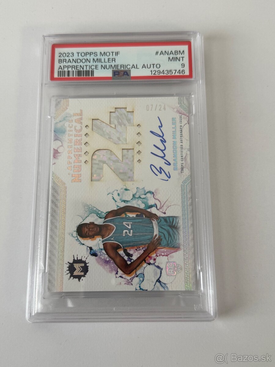 Basketbalova karticka Brandon Miller - 2