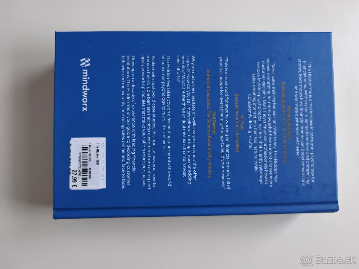 Predám knihu The Hidden Yes - Matej Šucha - 2