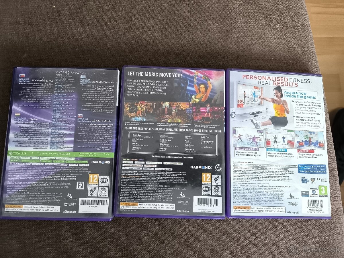 Hry na xbox360 kinect - 2